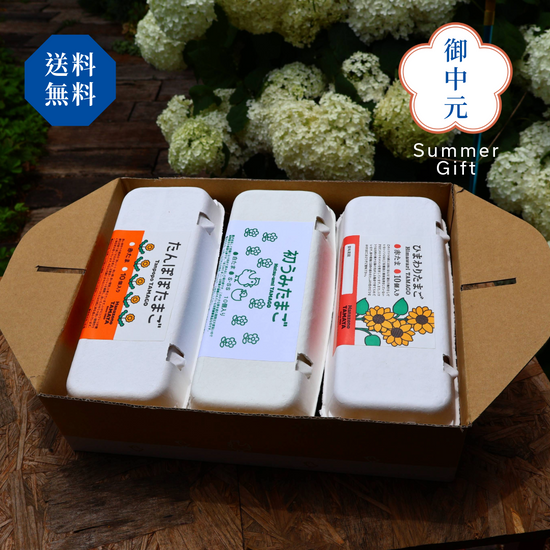 【御中元】3種のこだわりたまごギフト